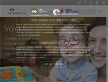 Tablet Screenshot of fondation.mabmackay.ca